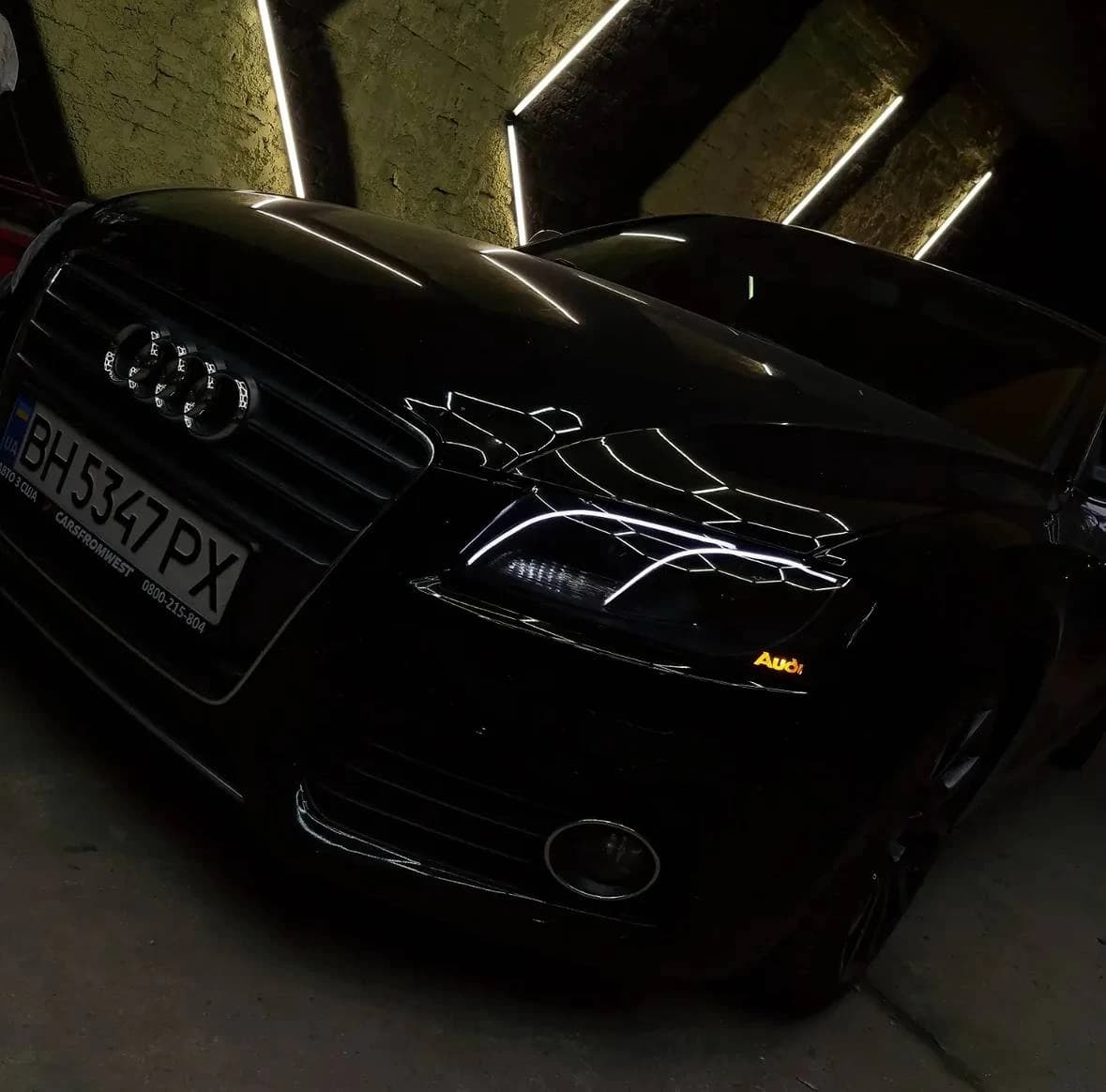 Audi A5 після відновлення оптики